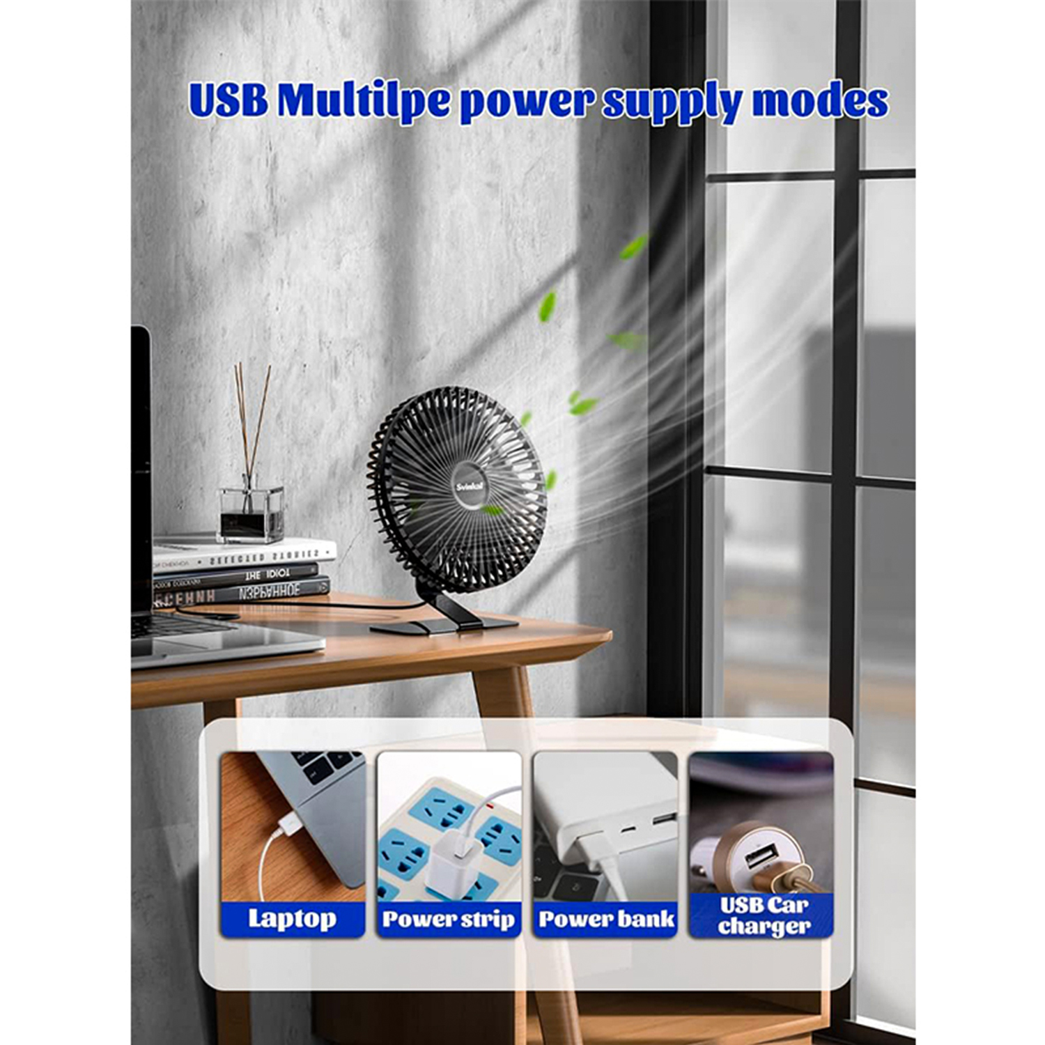 portable small office usb powered desk fan mini indoor bedroom super quiet standing dorm tabletop fans quiet home rooms tiny table top bed little bedroom nightstand mini personal rechargeable fans